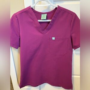 Garde Malade Pourpre Scrub Set